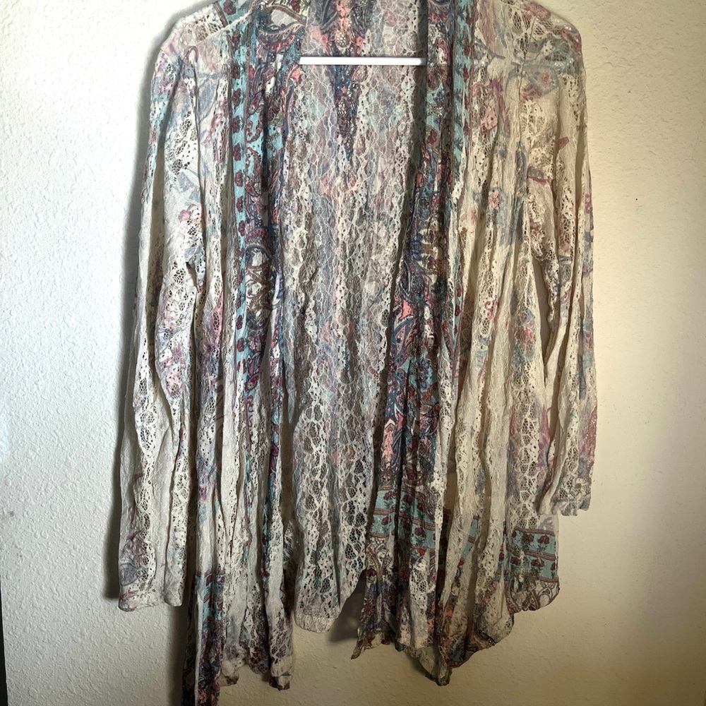 Floral Lace Cardigan